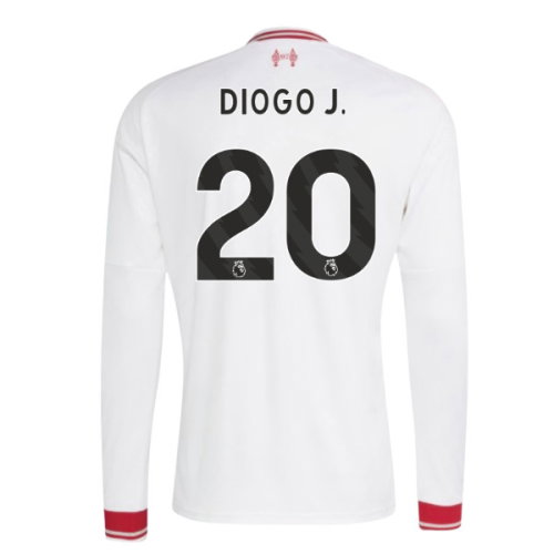 2026-2027 Liverpool Long Sleeve Away Shirt (Diogo J. 20)