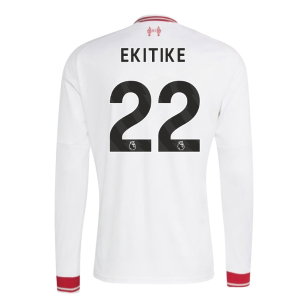 2026-2027 Liverpool Long Sleeve Away Shirt (Ekitike 22)