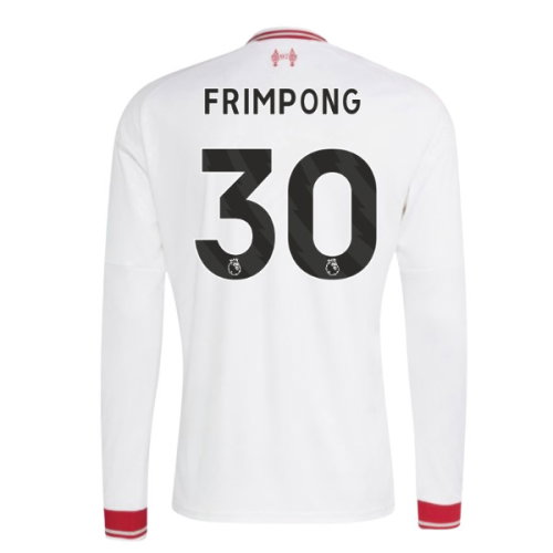 2026-2027 Liverpool Long Sleeve Away Shirt (Frimpong 30)