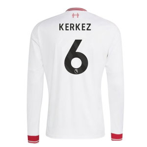 2026-2027 Liverpool Long Sleeve Away Shirt (Kerkez 6)