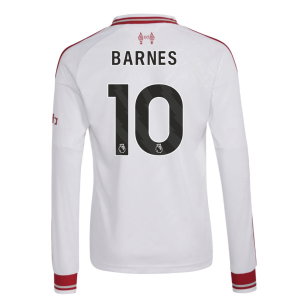 2026-2027 Liverpool Long Sleeve Away Shirt (Kids) (Barnes 10)