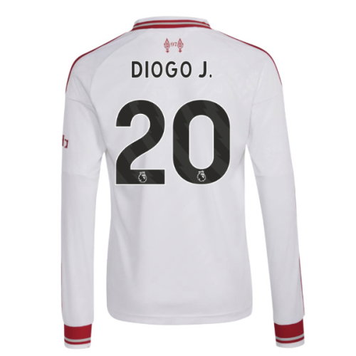 2026-2027 Liverpool Long Sleeve Away Shirt (Kids) (Diogo J. 20)