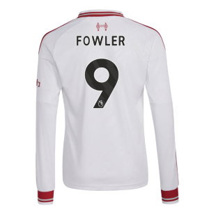 2026-2027 Liverpool Long Sleeve Away Shirt (Kids) (Fowler 9)