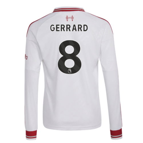 2026-2027 Liverpool Long Sleeve Away Shirt (Kids) (Gerrard 8)