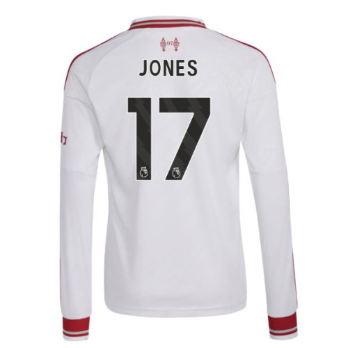 2026-2027 Liverpool Long Sleeve Away Shirt (Kids) (Jones 17)