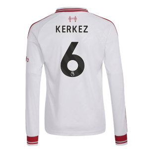 2026-2027 Liverpool Long Sleeve Away Shirt (Kids) (Kerkez 6)