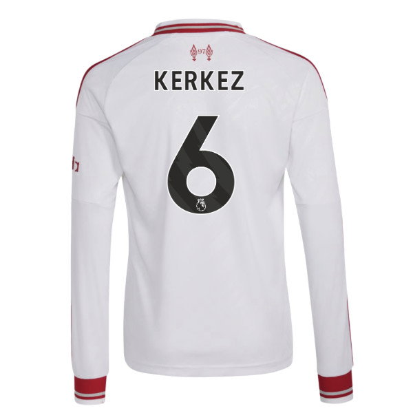 2026-2027 Liverpool Long Sleeve Away Shirt (Kids) (Kerkez 6)