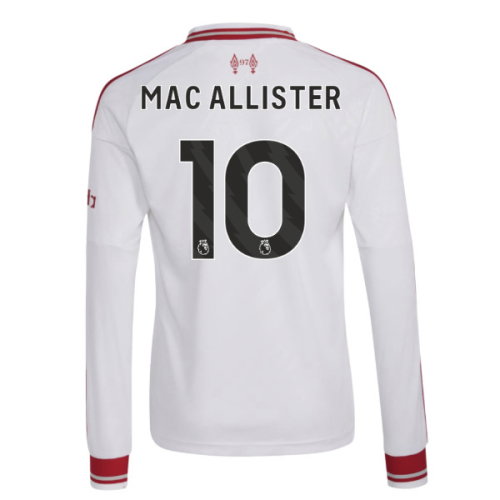 2026-2027 Liverpool Long Sleeve Away Shirt (Kids) (Mac Allister 10)
