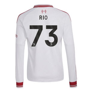 2026-2027 Liverpool Long Sleeve Away Shirt (Kids) (Rio 73)