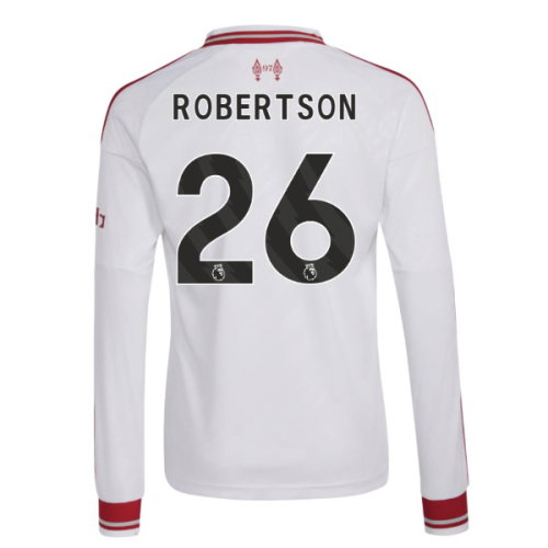 2026-2027 Liverpool Long Sleeve Away Shirt (Kids) (Robertson 26)