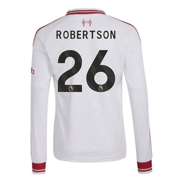 2026-2027 Liverpool Long Sleeve Away Shirt (Kids) (Robertson 26)
