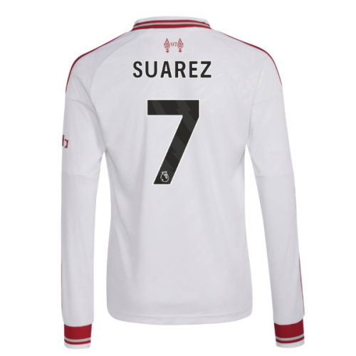 2026-2027 Liverpool Long Sleeve Away Shirt (Kids) (Suarez 7)