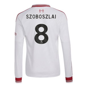 2026-2027 Liverpool Long Sleeve Away Shirt (Kids) (Szoboszlai 8)