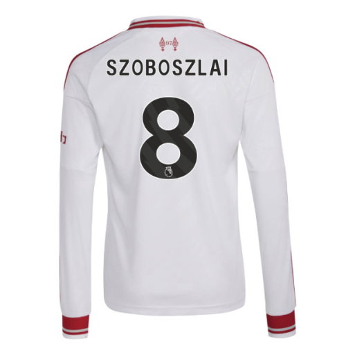 2026-2027 Liverpool Long Sleeve Away Shirt (Kids) (Szoboszlai 8)