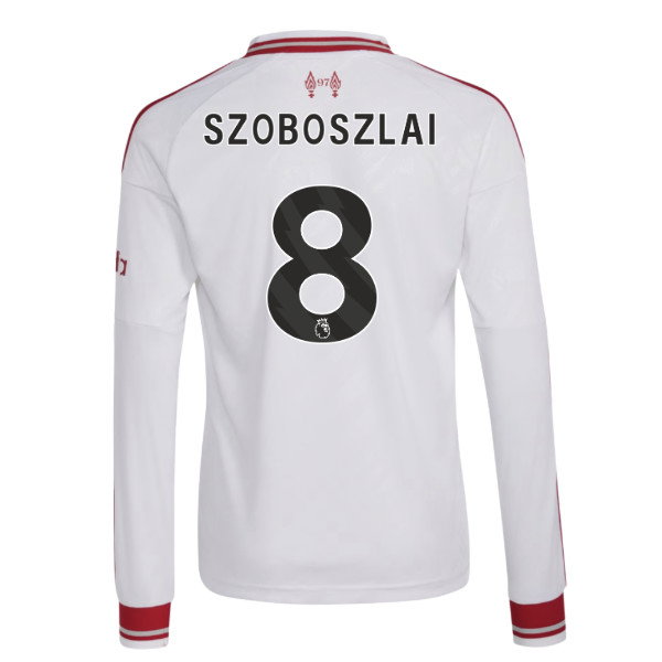 2026-2027 Liverpool Long Sleeve Away Shirt (Kids) (Szoboszlai 8)