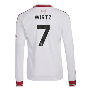 2026-2027 Liverpool Long Sleeve Away Shirt (Kids) (Wirtz 7)