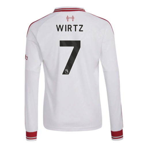 2026-2027 Liverpool Long Sleeve Away Shirt (Kids) (Wirtz 7)