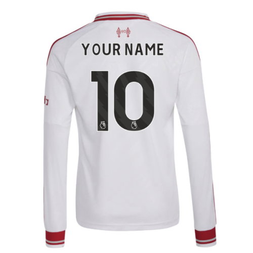 2026-2027 Liverpool Long Sleeve Away Shirt (Kids) (Your Name)