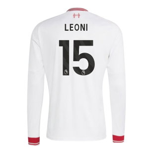 2026-2027 Liverpool Long Sleeve Away Shirt (Leoni 15)