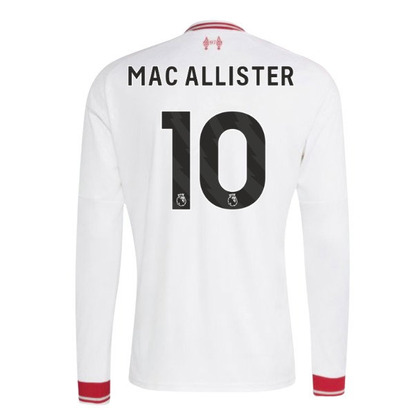 2026-2027 Liverpool Long Sleeve Away Shirt (Mac Allister 10)