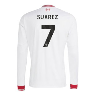 2026-2027 Liverpool Long Sleeve Away Shirt (Suarez 7)