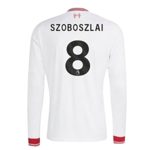 2026-2027 Liverpool Long Sleeve Away Shirt (Szoboszlai 8)
