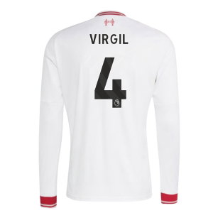 2026-2027 Liverpool Long Sleeve Away Shirt (Virgil 4)