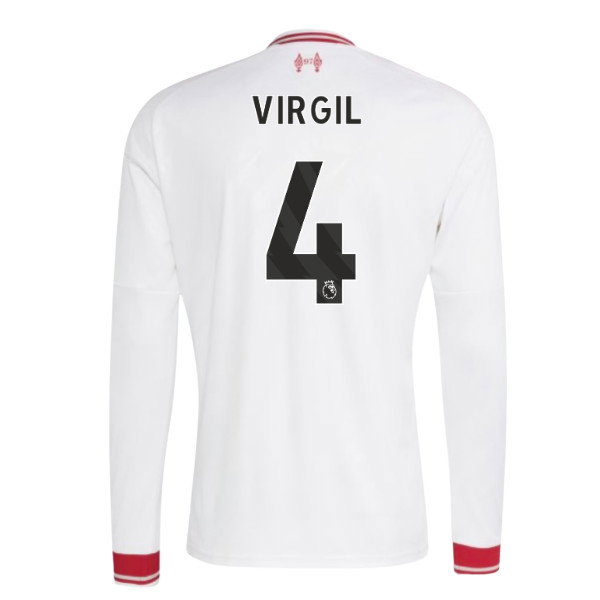 2026-2027 Liverpool Long Sleeve Away Shirt (Virgil 4)