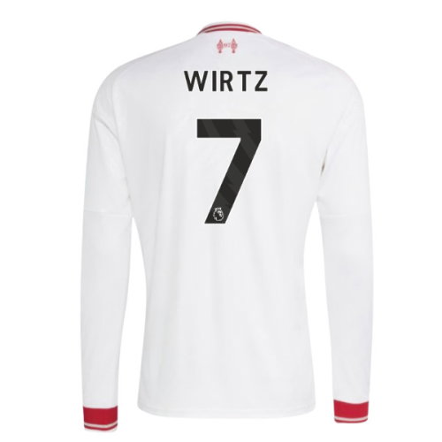 2026-2027 Liverpool Long Sleeve Away Shirt (Wirtz 7)