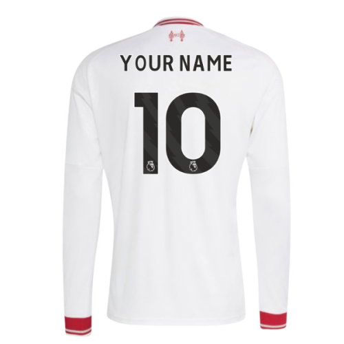2026-2027 Liverpool Long Sleeve Away Shirt (Your Name)