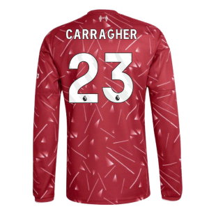 2026-2027 Liverpool Long Sleeve Home Shirt (Carragher 23)