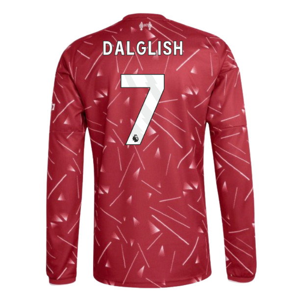 2026-2027 Liverpool Long Sleeve Home Shirt (Dalglish 7)