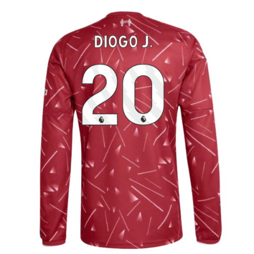 2026-2027 Liverpool Long Sleeve Home Shirt (Diogo J. 20)