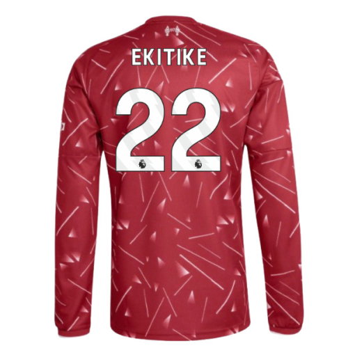 2026-2027 Liverpool Long Sleeve Home Shirt (Ekitike 22)