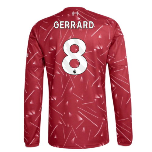 2026-2027 Liverpool Long Sleeve Home Shirt (Gerrard 8)
