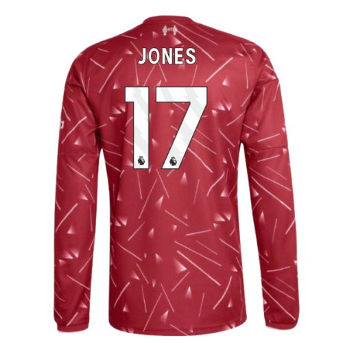 2026-2027 Liverpool Long Sleeve Home Shirt (Jones 17)
