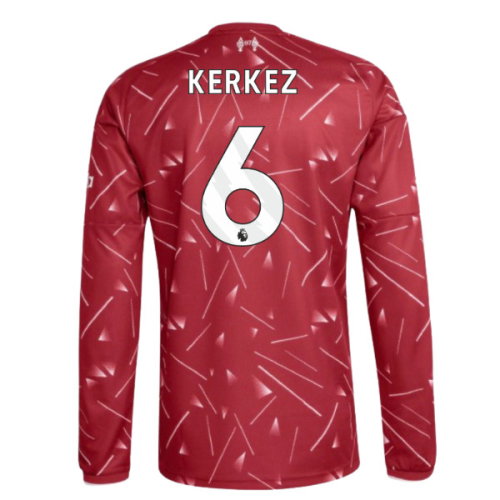 2026-2027 Liverpool Long Sleeve Home Shirt (Kerkez 6)