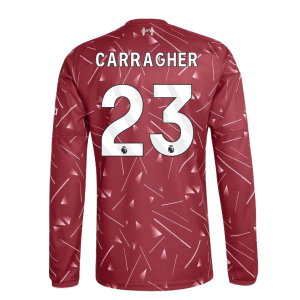 2026-2027 Liverpool Long Sleeve Home Shirt (Kids) (Carragher 23)