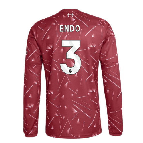 2026-2027 Liverpool Long Sleeve Home Shirt (Kids) (Endo 3)