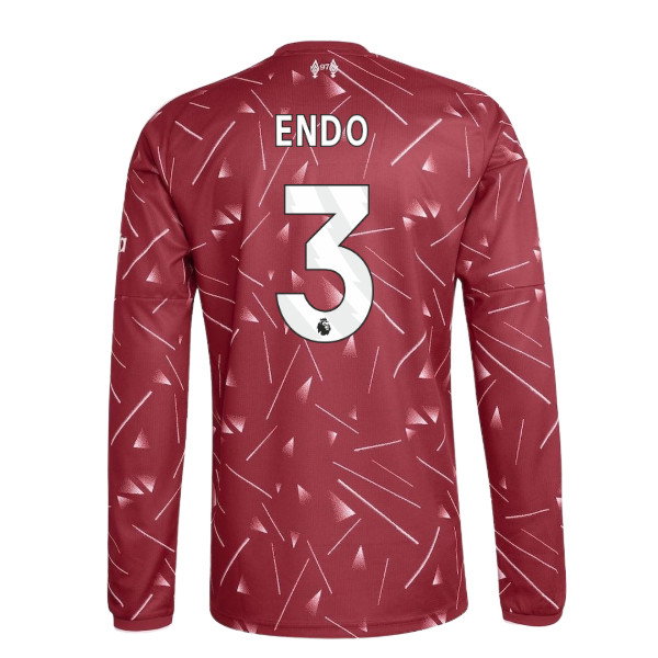 2026-2027 Liverpool Long Sleeve Home Shirt (Kids) (Endo 3)