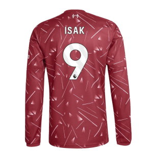 2026-2027 Liverpool Long Sleeve Home Shirt (Kids) (Isak 9)