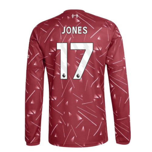 2026-2027 Liverpool Long Sleeve Home Shirt (Kids) (Jones 17)
