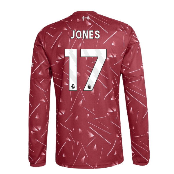 2026-2027 Liverpool Long Sleeve Home Shirt (Kids) (Jones 17)
