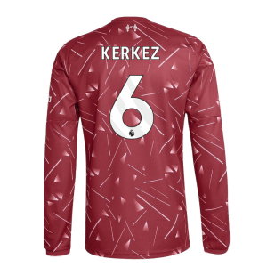 2026-2027 Liverpool Long Sleeve Home Shirt (Kids) (Kerkez 6)