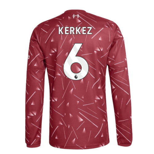 2026-2027 Liverpool Long Sleeve Home Shirt (Kids) (Kerkez 6)