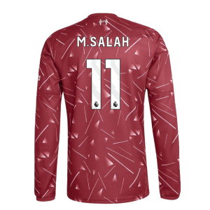 2026-2027 Liverpool Long Sleeve Home Shirt (Kids) (M.Salah 11)