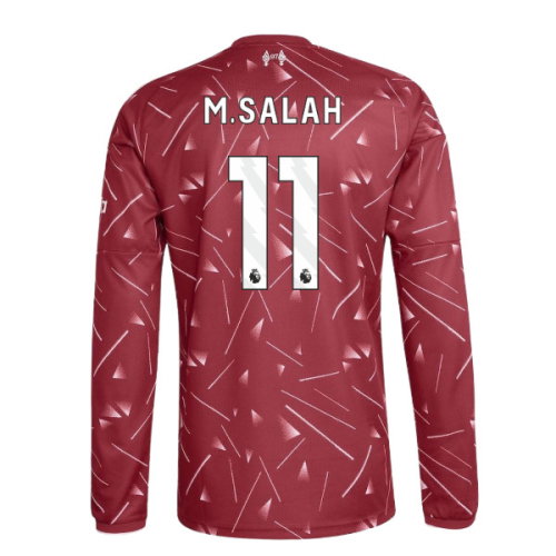 2026-2027 Liverpool Long Sleeve Home Shirt (Kids) (M.Salah 11)