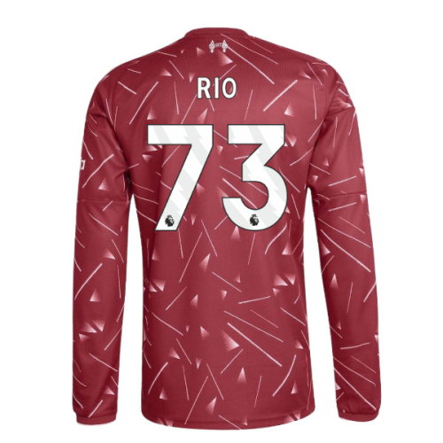 2026-2027 Liverpool Long Sleeve Home Shirt (Kids) (Rio 73)