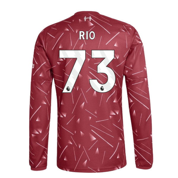 2026-2027 Liverpool Long Sleeve Home Shirt (Kids) (Rio 73)