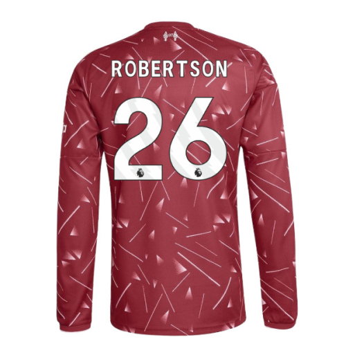 2026-2027 Liverpool Long Sleeve Home Shirt (Kids) (Robertson 26)